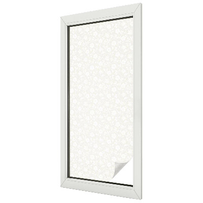 Fensterfolie Sichtschutz Blumenmuster