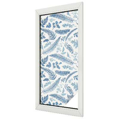 Sichtschutz Klebefolie für Fenster Botanisches Muster