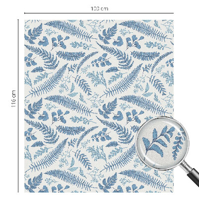 Sichtschutz Klebefolie für Fenster Botanisches Muster