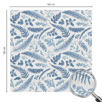 Sichtschutz Klebefolie für Fenster Botanisches Muster