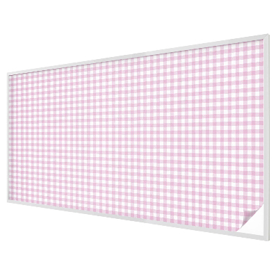 Fensterfolie Sichtschutz Pastell-Check