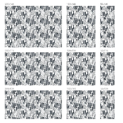 Fensterfolie mit Motiv Buntglas Streifen und Punkte