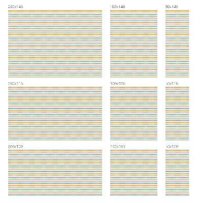 Fensterfolie Sichtschutz Pastellstreifen