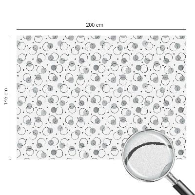 Milchglasfolie Fenster Buntglasoptik Graue Felgen