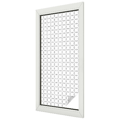 Sichtschutz Klebefolie für Fenster Geometrische Linien