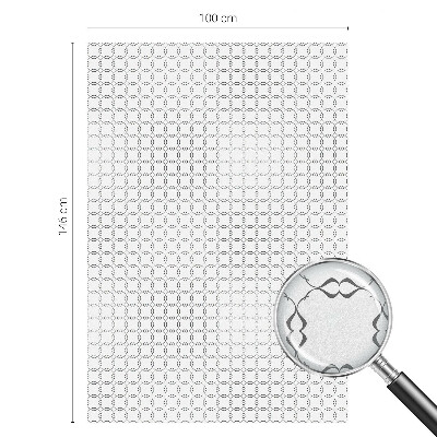 Sichtschutz Klebefolie für Fenster Geometrische Linien