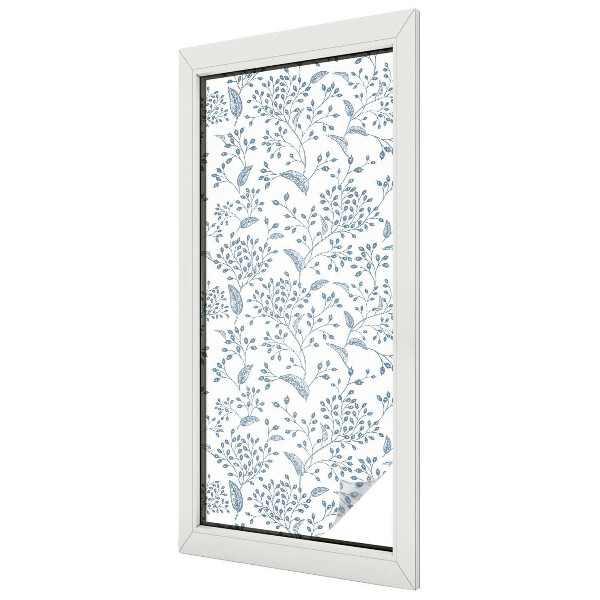 Sichtschutz Klebefolie für Fenster Pflanzenmotiv