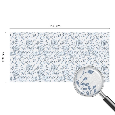 Sichtschutz Klebefolie für Fenster Pflanzenmotiv