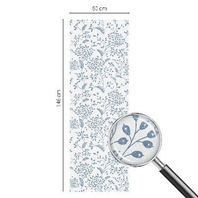 Sichtschutz Klebefolie für Fenster Pflanzenmotiv