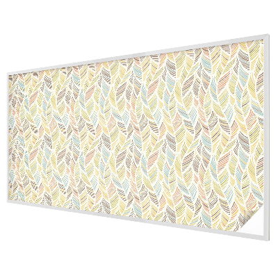 Milchglasfolie Fenster Buntglasoptik Regenbogenfedern