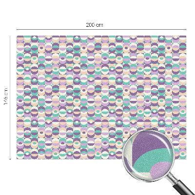 Fensterfolie Sichtschutz Bunte Muster