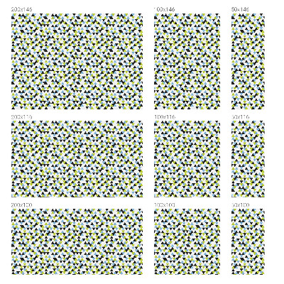 Toom Sichtschutzfolie Geometrische Dreiecke