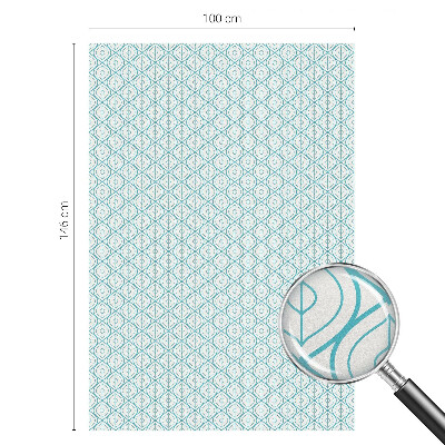 Sichtschutz Klebefolie für Fenster Ovale Symmetrie