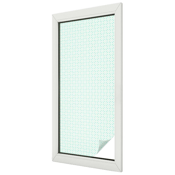 Sichtschutz Klebefolie für Fenster Blumensymmetrie