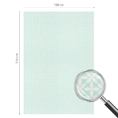 Sichtschutz Klebefolie für Fenster Blumensymmetrie