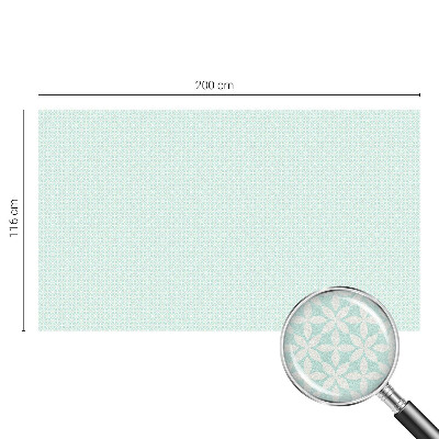 Sichtschutz Klebefolie für Fenster Blumensymmetrie