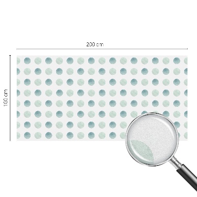 Fensterfolie Sichtschutz Zarte Kreise