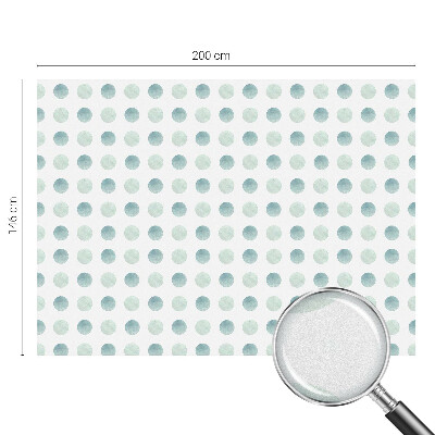 Fensterfolie Sichtschutz Zarte Kreise