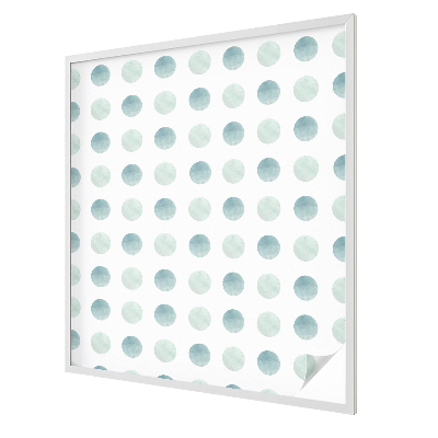 Fensterfolie Sichtschutz Zarte Kreise