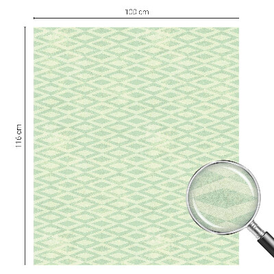 Sichtschutz Klebefolie für Fenster Grüne Rauten