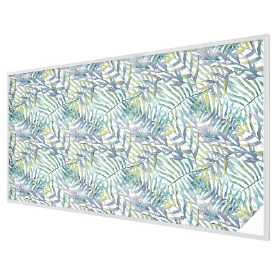 Fensterfolie mit Motiv Buntglas Tropische Aquarelle