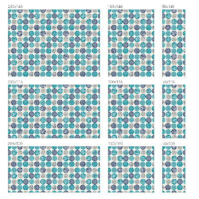 Fensterfolie Sichtschutz Geometrische Kreise