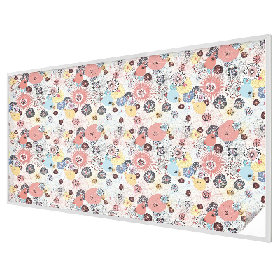 Sichtschutz Klebefolie für Fenster Bunte Blume