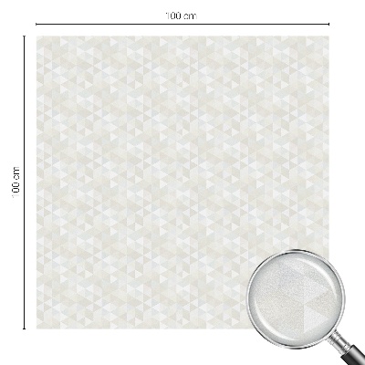 Milchglasfolie Fenster Buntglasoptik Geometrische Muster