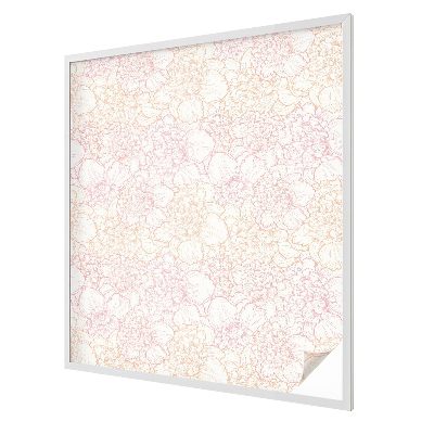 Fensterfolie mit Motiv Buntglas Florale Eleganz