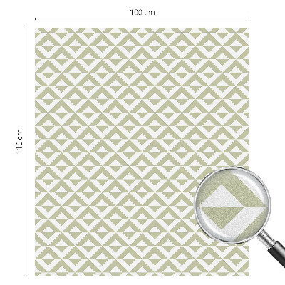 Fensterfolie Sichtschutz Geometrische Rauten