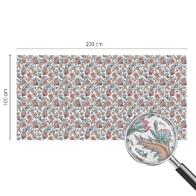 Sichtschutz Klebefolie für Fenster Florale Eleganz