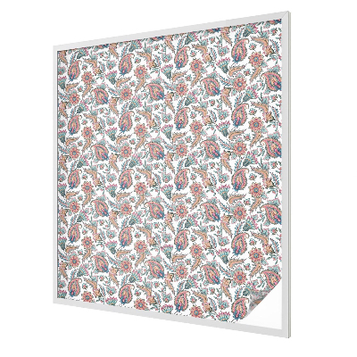 Sichtschutz Klebefolie für Fenster Florale Eleganz