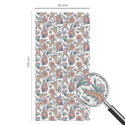 Sichtschutz Klebefolie für Fenster Florale Eleganz