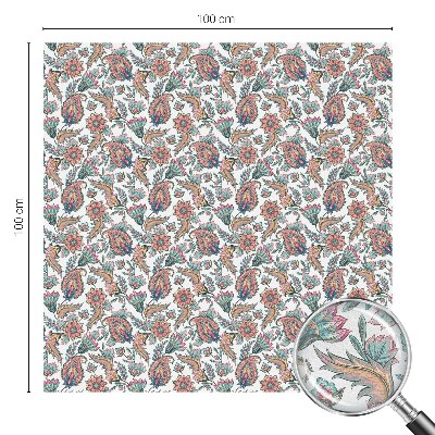 Sichtschutz Klebefolie für Fenster Florale Eleganz