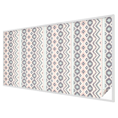 Fensterfolie Sichtschutz Pastellgeometrie