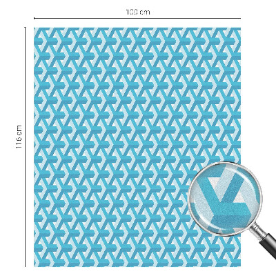 Sichtschutz Klebefolie für Fenster Geometrische Würfel