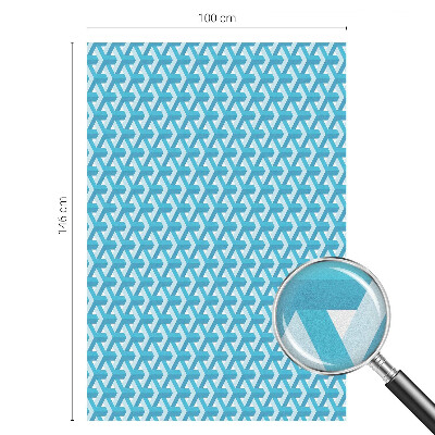 Sichtschutz Klebefolie für Fenster Geometrische Würfel