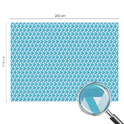 Sichtschutz Klebefolie für Fenster Geometrische Würfel
