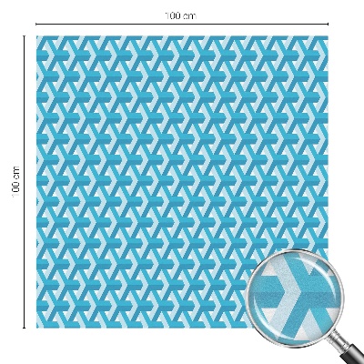 Sichtschutz Klebefolie für Fenster Geometrische Würfel