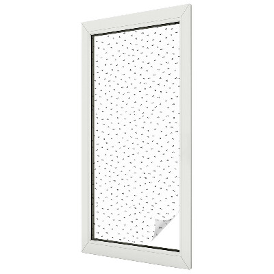 Fensterfolie mit Motiv Buntglas Geometrische Dreiecke