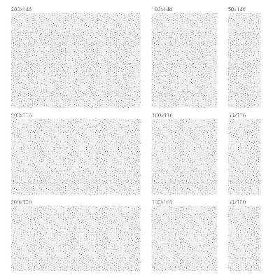 Fensterfolie mit Motiv Buntglas Geometrische Dreiecke