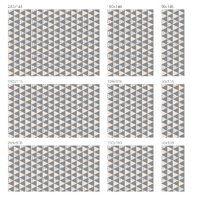 Sichtschutz Klebefolie für Fenster Moderne Geometrie