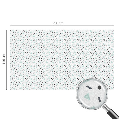 Fensterfolie Sichtschutz Geometrische Figuren