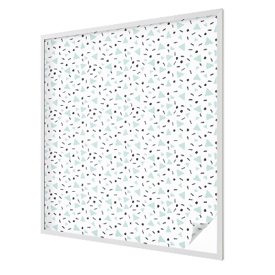 Fensterfolie Sichtschutz Geometrische Figuren