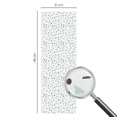 Fensterfolie Sichtschutz Geometrische Figuren