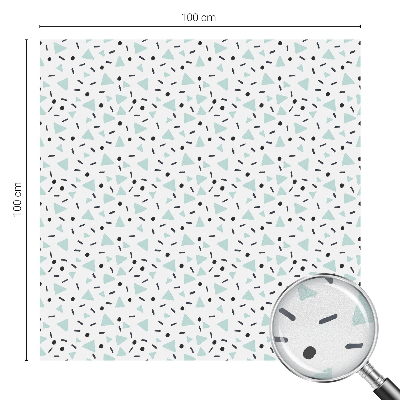 Fensterfolie Sichtschutz Geometrische Figuren