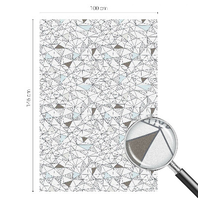 Sichtschutz Klebefolie für Fenster Abstrakte Formen