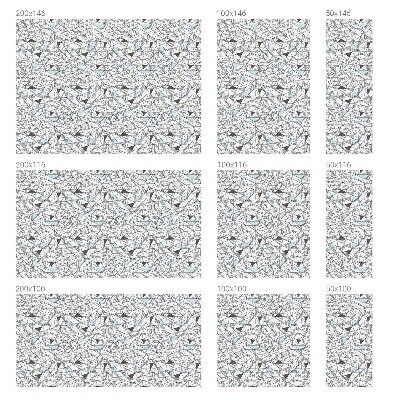 Sichtschutz Klebefolie für Fenster Abstrakte Formen