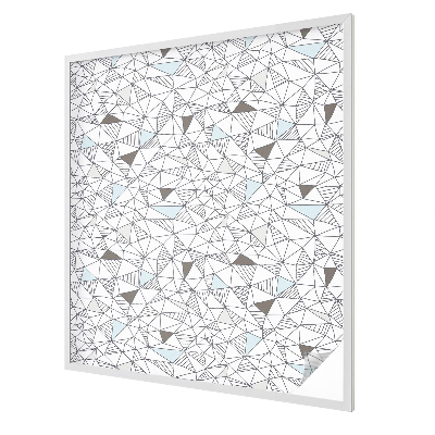 Sichtschutz Klebefolie für Fenster Abstrakte Formen