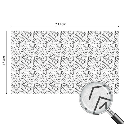 Toom Sichtschutzfolie Abstrakte Zickzacklinien